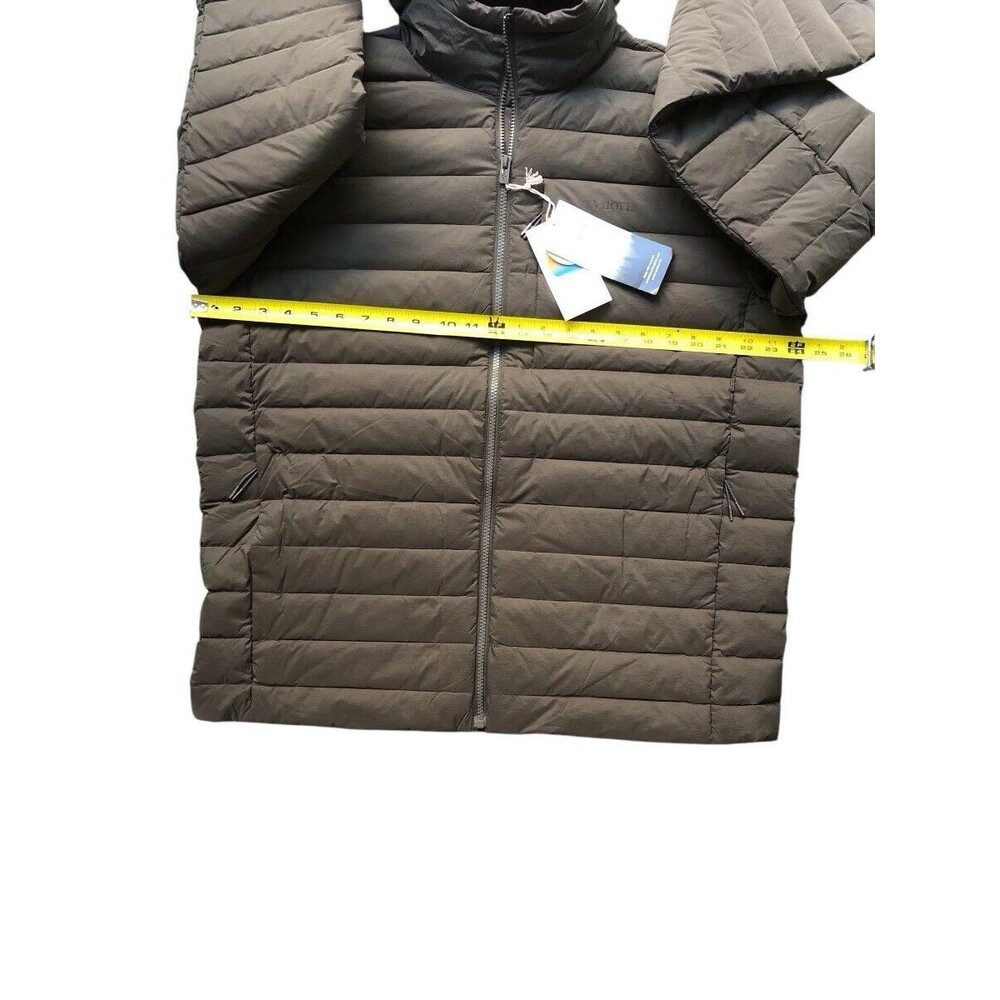 Vuori Men’s Steadfast Jacket Full Zip Puffer Hooded Outerwear Balsam Sz XL New - Picture 8 of 8